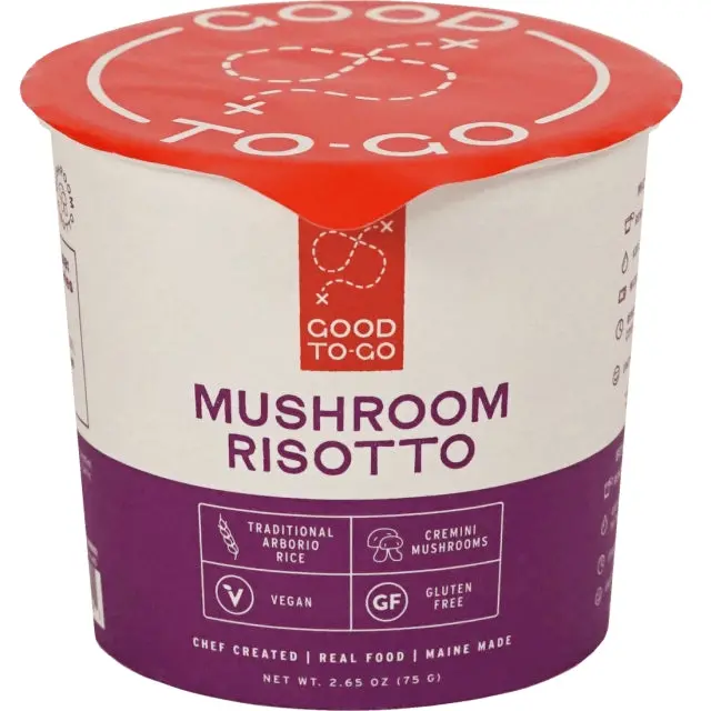 Creamy Mushroom Risotto Single-Serve Cup 1