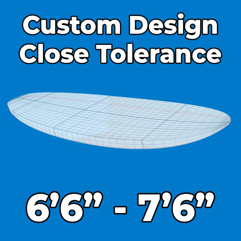 Custom Eps Foam Blank – 6'6" To 7'6" Performance Size 1