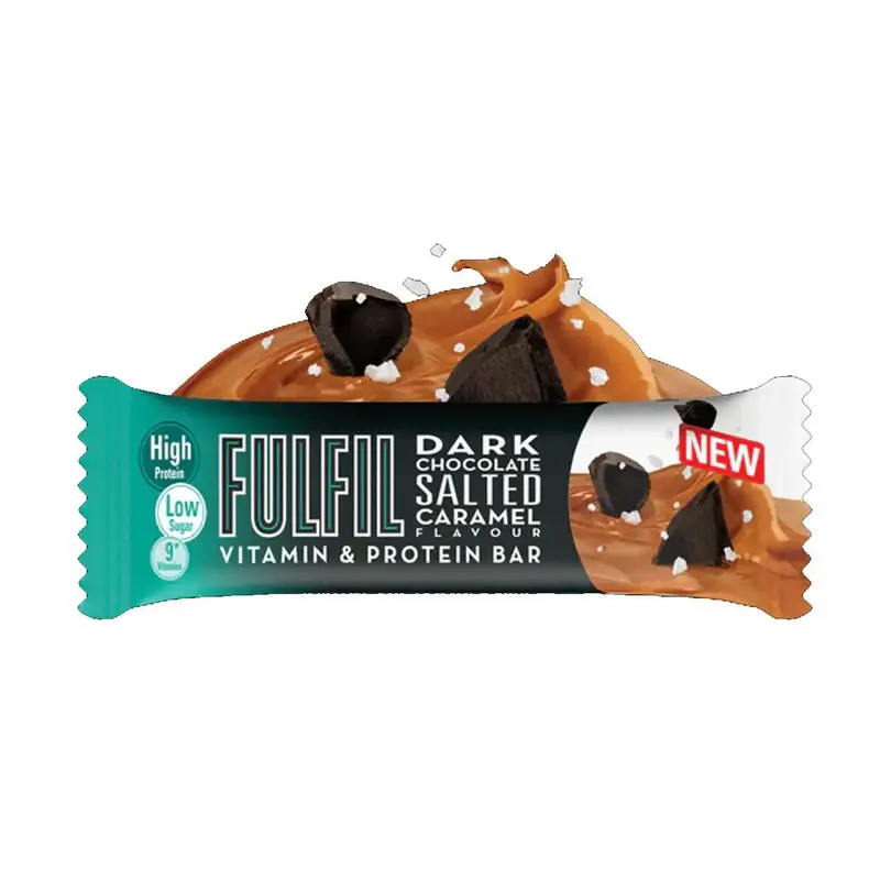 Dark Chocolate With Sea Salt & Caramel Energy Bar 1