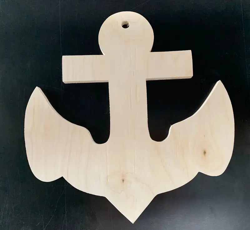 Delta Gamma Anchor Wooden Wall Board 1