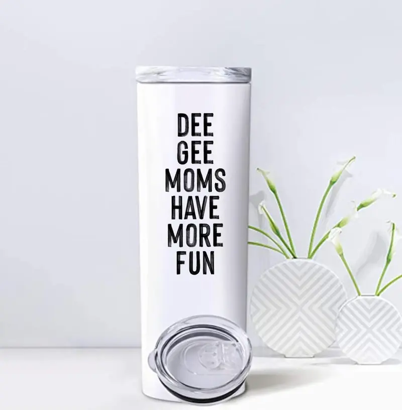 Delta Gamma Mom Tumbler – Double-Walled Stainless Steel Beverage Cup 1