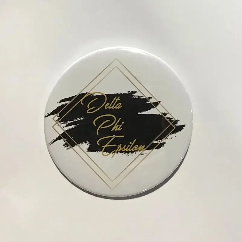 Delta Phi Epsilon Watercolor-Inspired Printed Buttons 1