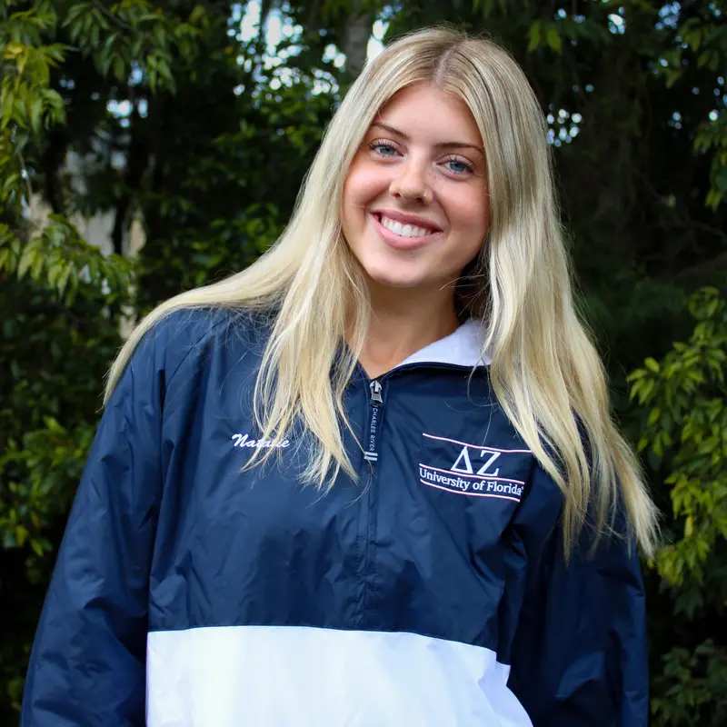 Delta Zeta Anorak Sweatshirt 1