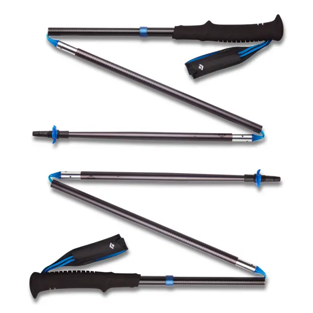Distance Z Folding Trekking Poles – Ultralight Carbon Composite 1