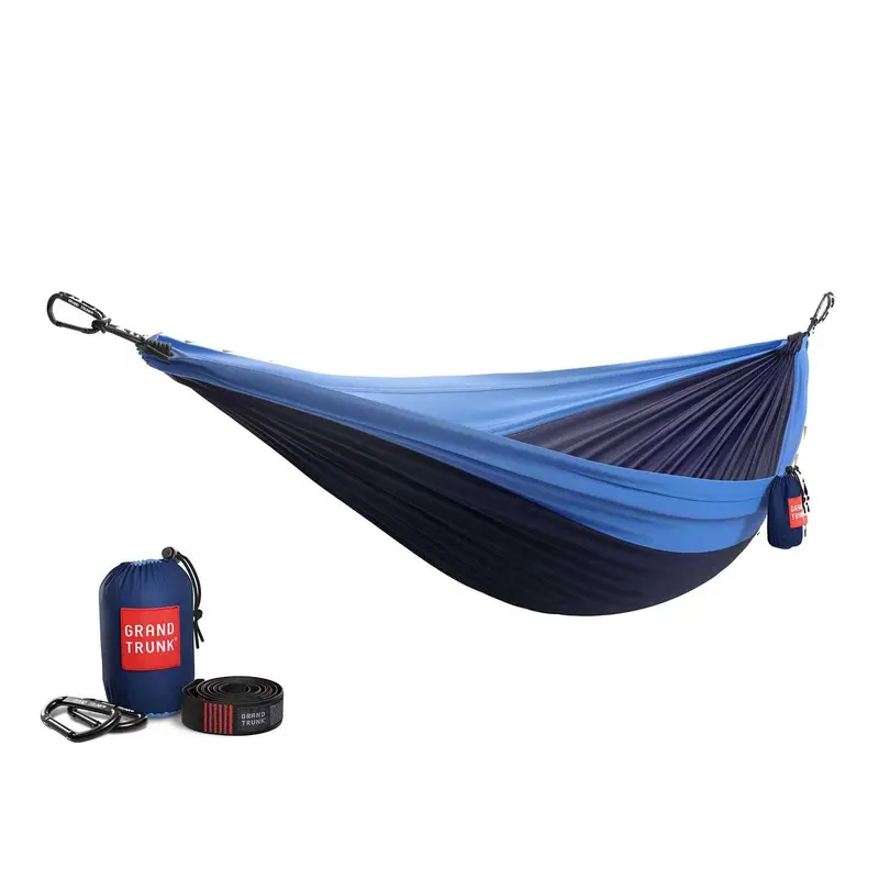 Double Deluxe Hammock With Premium Suspension Kit 1