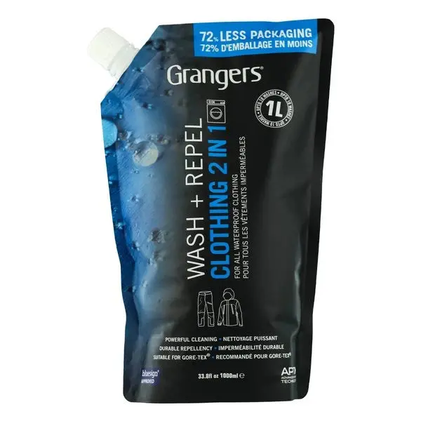 Eco-Friendly 1L Wash + Repel Refill Pouch 1