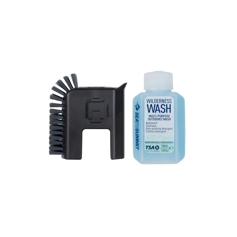Eco-Friendly Camp Pot Scrubber With Biodegradable Soap 1