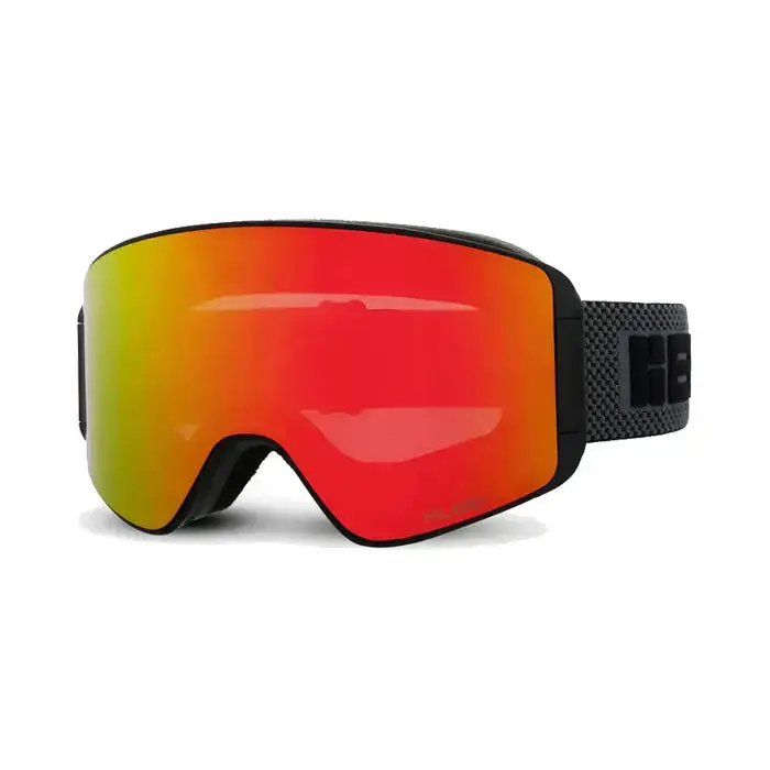 Eighty-Five Polarized Sunglasses – Category 2, Matte Black Frame With Red Mirror Lens 1