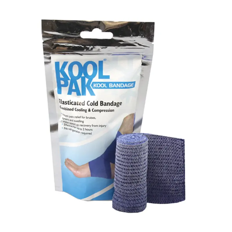 Elasticated Cold Therapy Bandage – 7.5Cm × 2M 1