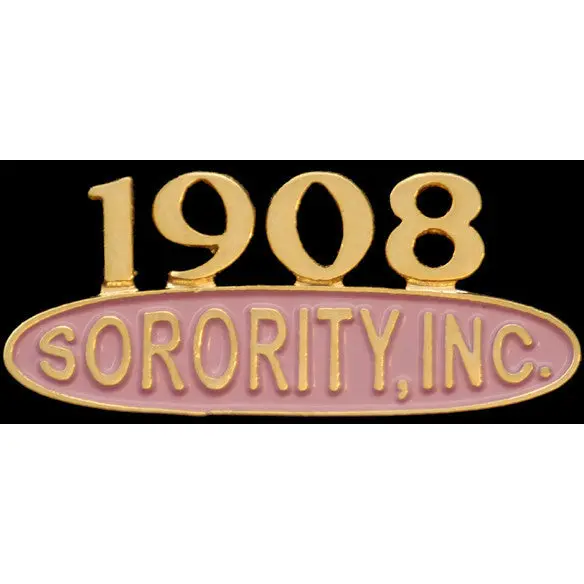 Elegant Alpha Kappa Alpha Sorority Lapel Pin For Formal Wear 2