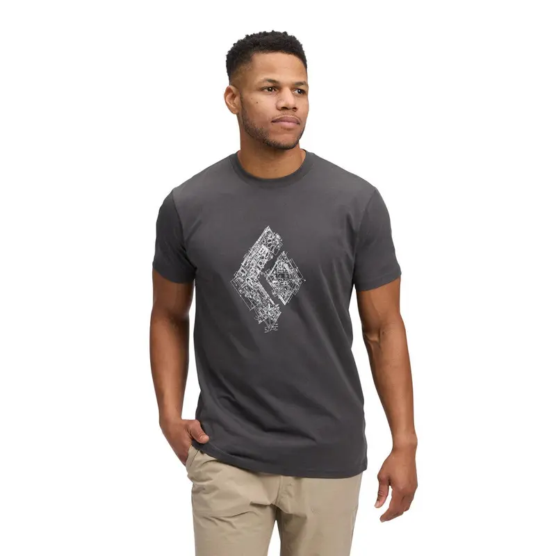 Engineered Diamond Men'S Short Sleeve Performance Tee 1