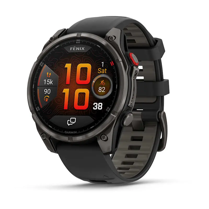 Fēnix 8 Pro Gps Watch – 47 Mm Amoled Display, Sapphire Glass, Carbon Grey Dlc Titanium Case 1