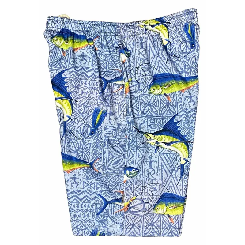 Fighting Chair Men'S Natural Fiber Swim Trunks – Reliable Elastic Waistband, Functional Side Pockets, Personalized Construction 1