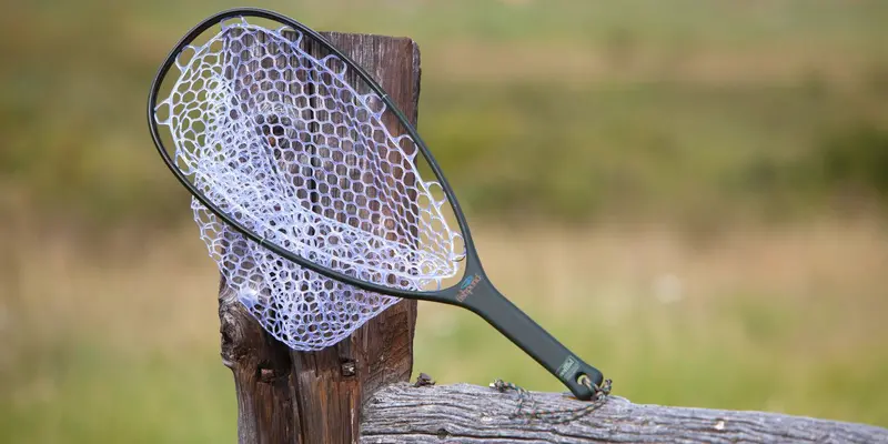 Fishpond Nomad Native Net – Compact, Eco-Conscious Landing Net With Bamboo Handle 1