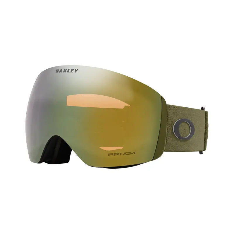 Flight Deck L Snow Goggles With Prizm Sage Gold Iridium Lens – Dark Brushed Strap 1