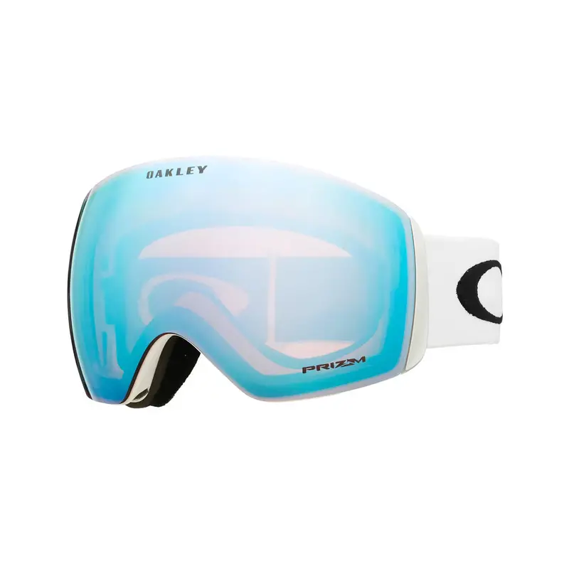 Flight Deck L Snow Goggles With Prizm Snow Sapphire Lens – White Strap 1