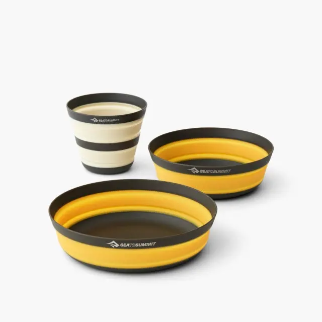 Frontier Ul 3-Piece Collapsible Dinnerware Set 1
