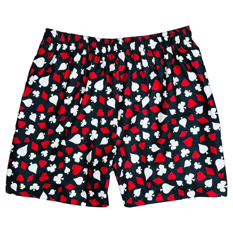 Full Deck Men'S 100% Cotton Swim Trunks – Contoured Elastic Waist, Accessible Side Pockets, Made-To-Spec Design 1