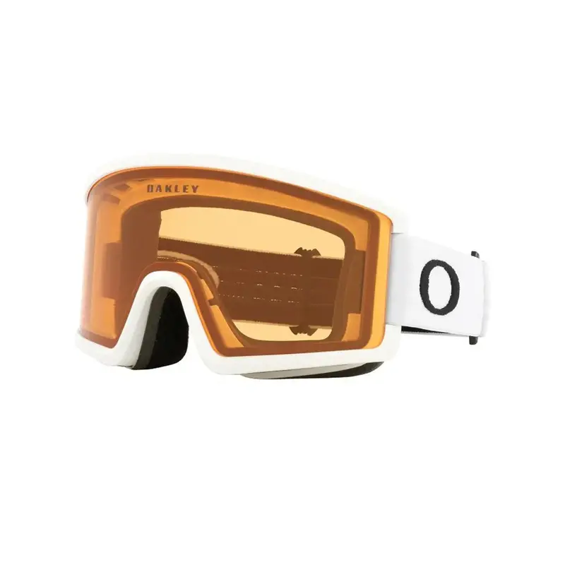 Fw23 Target Line Youth Ski Helmet In Matte White And Persimmon 1