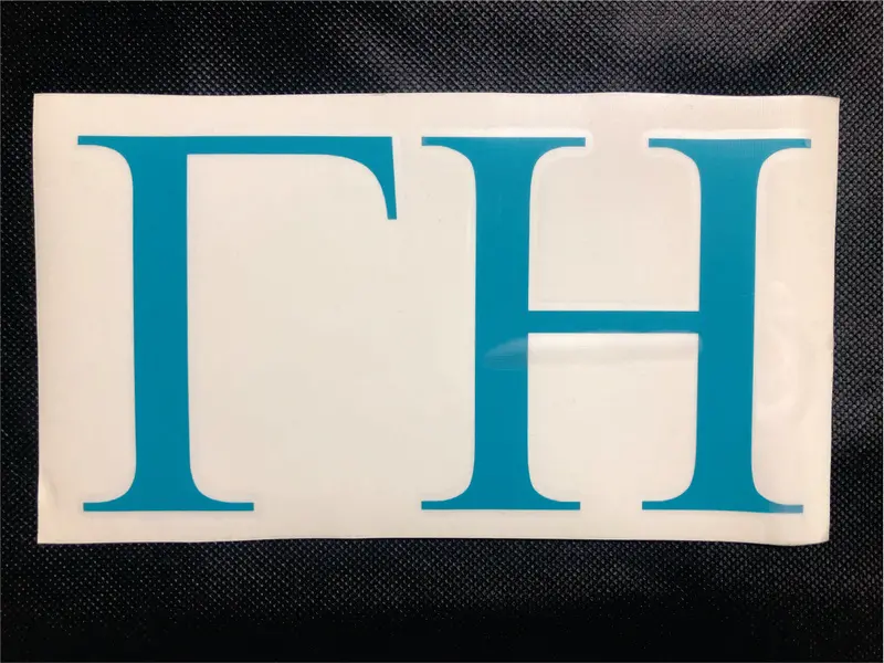 Gamma Eta 4-Inch Vinyl Decal 1