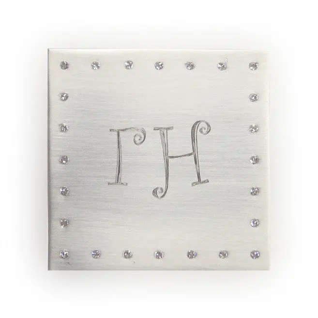 Gamma Eta Jewelry Box With Script Monogram Engraving 1