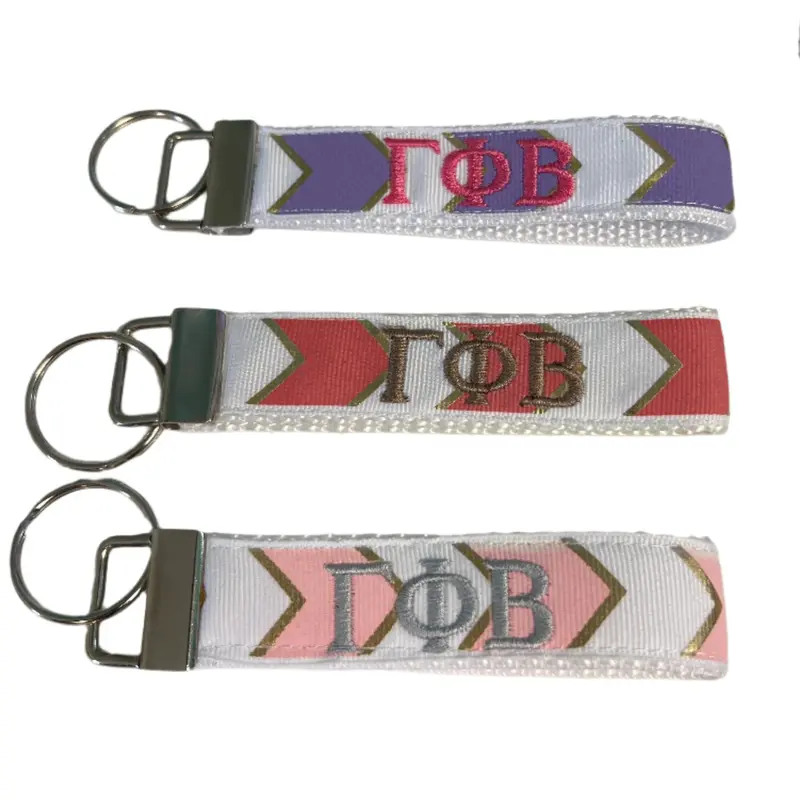 Gamma Phi Beta Fob Keychain Accessory 1