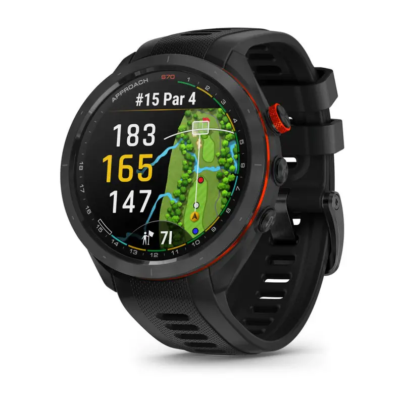Garmin Approach S70 Golf Watch - 47Mm, Black Ceramic Case 1