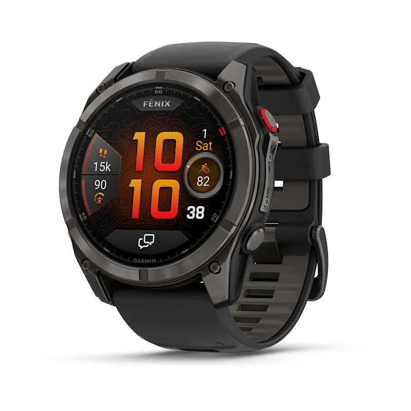 Garmin Fēnix 8 Pro Outdoor Watch 51Mm Amoled – Sapphire Crystal, Carbon Grey Dlc Titanium Case 1
