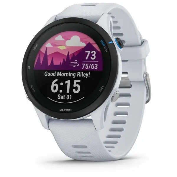 Garmin Forerunner 255 Music – White Edition With Audio Support 1