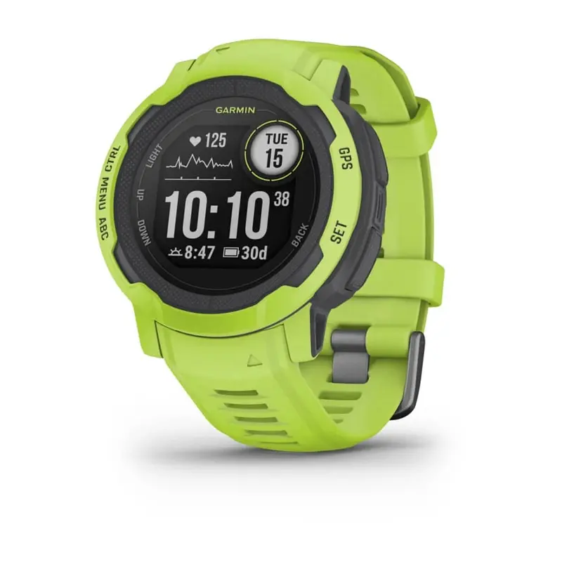 Garmin Instinct 2 Outdoor Watch – Vibrant Electric Lime 1