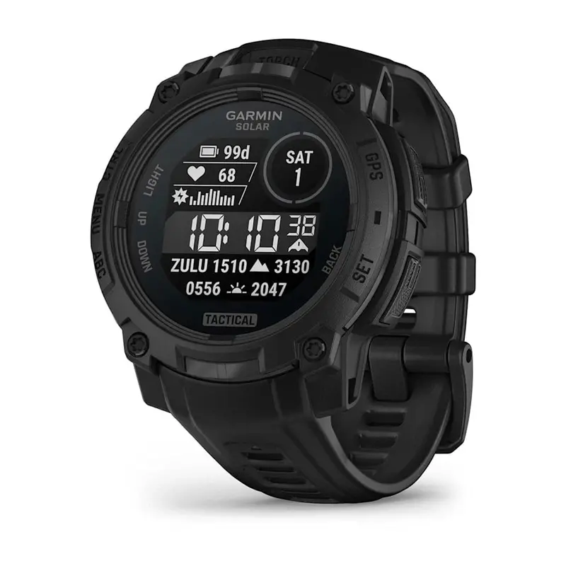 Garmin Instinct 3 Tactical Edition – 45Mm Solar Gps Watch 1