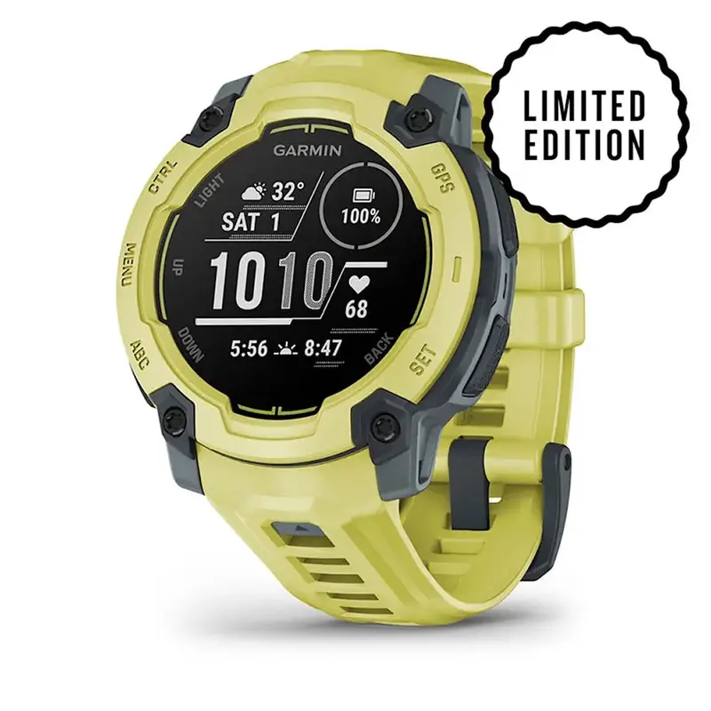 Garmin Instinct E 45Mm Smartwatch – Electric Lime Colorway 1