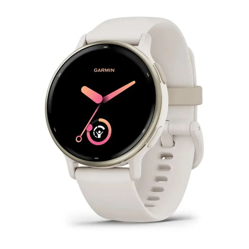 Garmin Vivoactive 5 Smartwatch – Cream Gold Accent 1