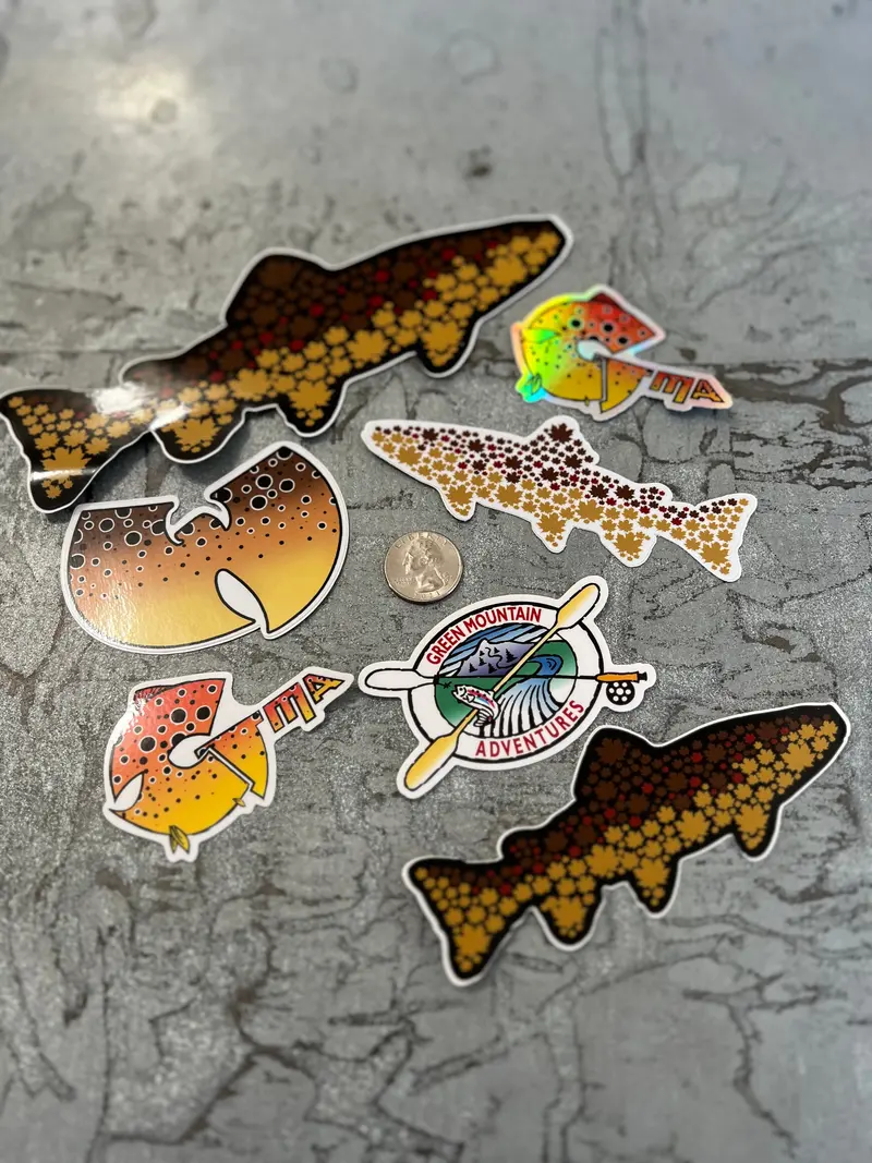 Gma Premium Sticker Collection – Outdoor-Themed Decal Pack 1