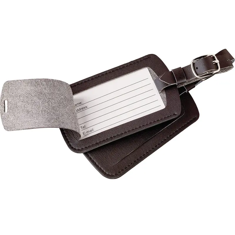 Go Travel Luggage Id Tags – Matte Black 1