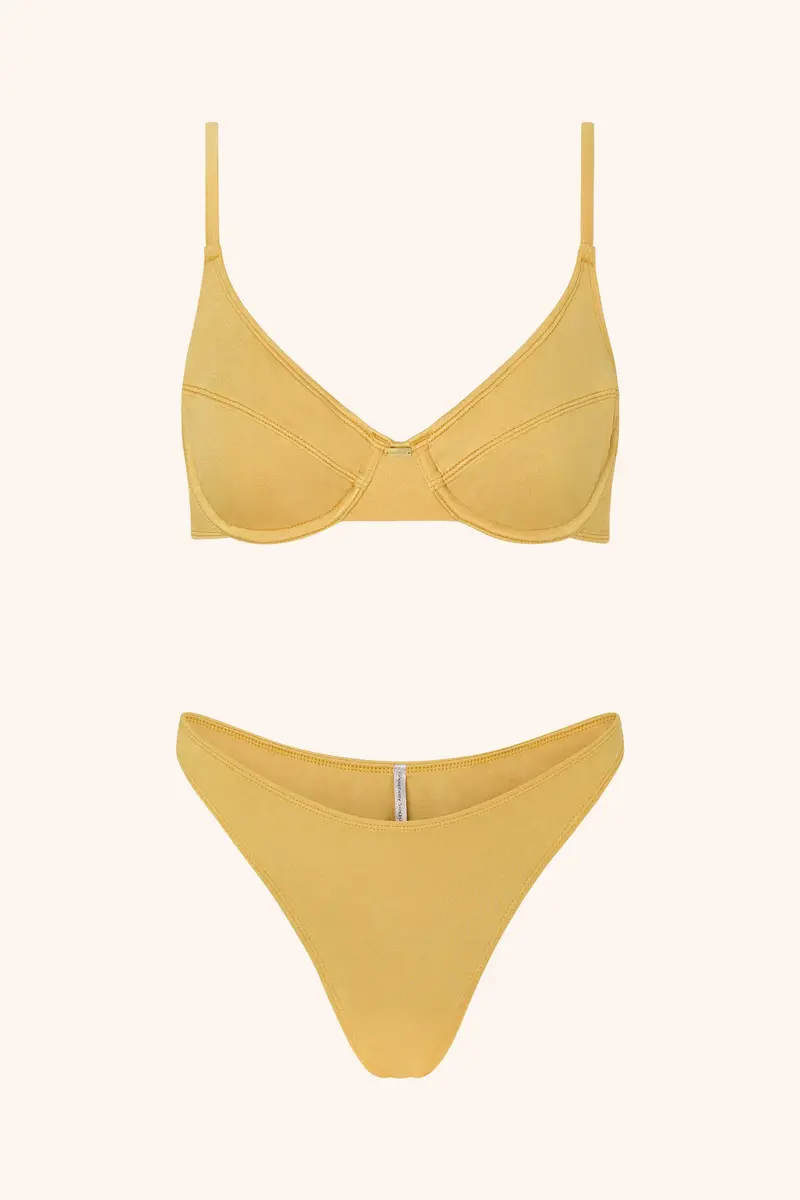 Gold Sculpting Fitted Top 1