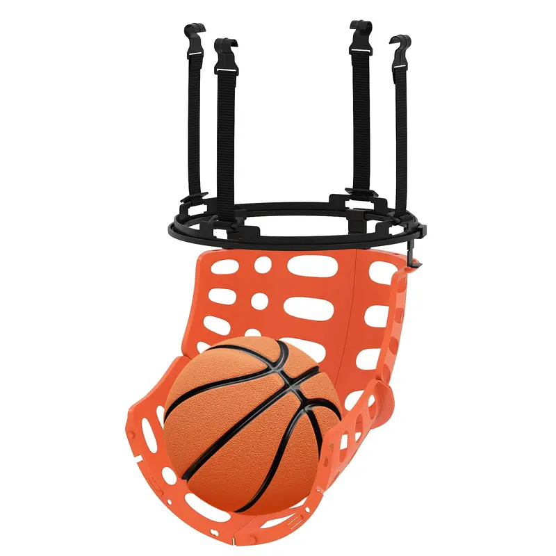 Goplus 360° Rotating Basketball Return Attachment – Tool-Free Mounting With 4 Detachable Hooks 1