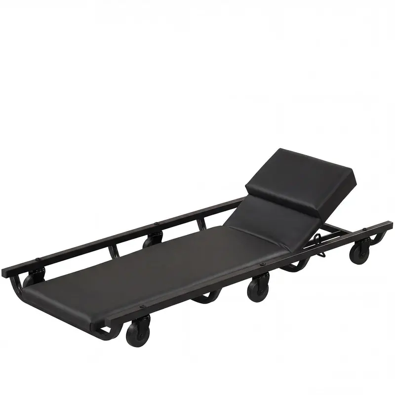 Goplus 40-Inch Padded Rolling Mechanic Creeper — Ergonomic Backrest And Headrest For Under-Vehicle Work 1