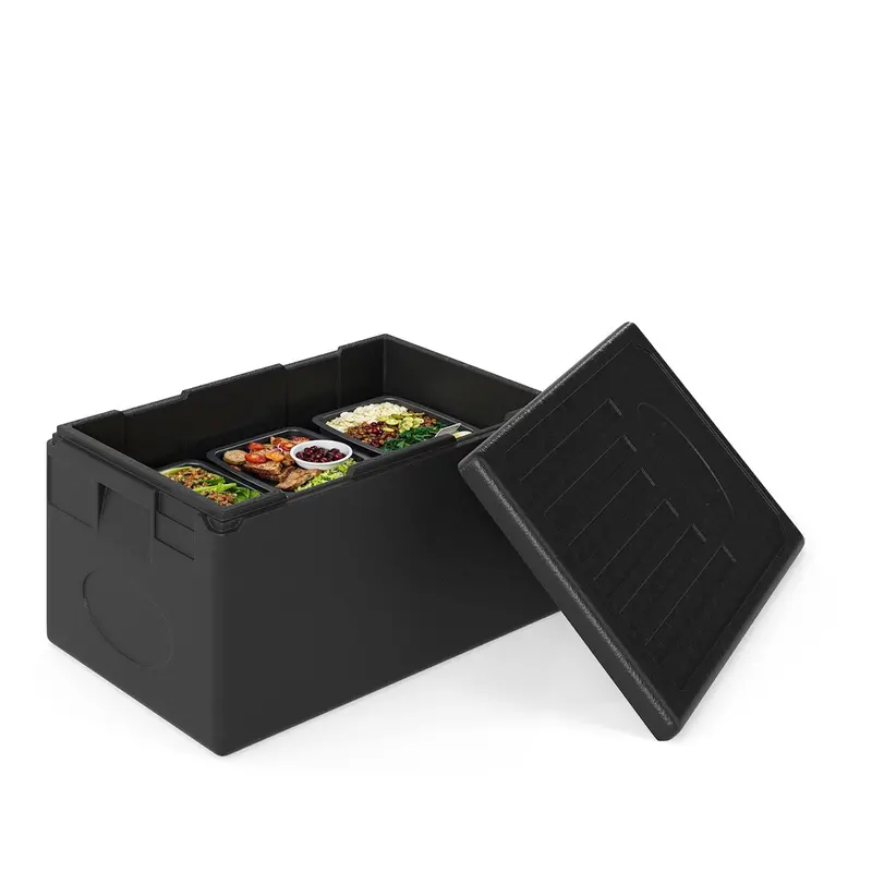 Goplus 49 Qt Stackable Top-Load Hot Box – Built-In Handles For Catering, Buffet, Or Outdoor Events 1