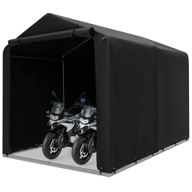 Goplus 5.2' X 5.4' Portable Outdoor Storage Shed – Compact, Easy-Assembly Garden Shelter 1