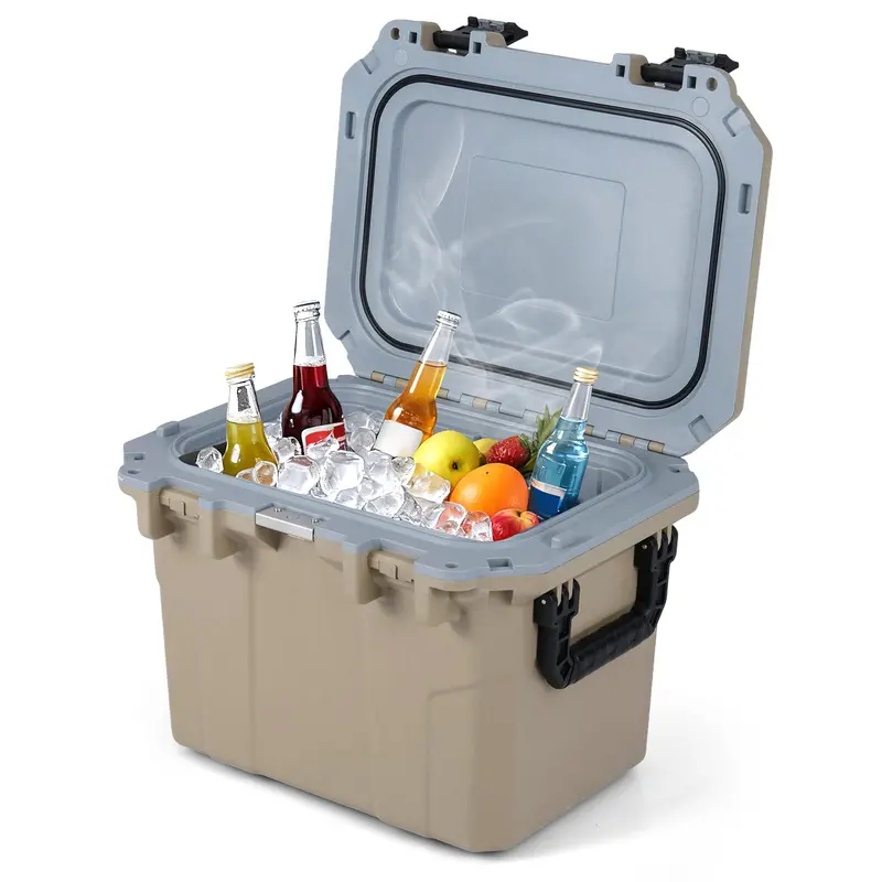 Goplus 53 Qt Ultra-Lightweight Injection-Molded Cooler – Ergonomic Handles & Built-In Bottle Opener 1