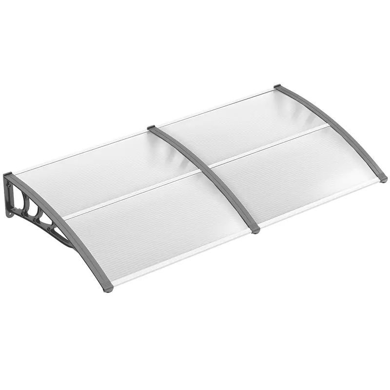 Goplus Adjustable Door & Window Awning – Uv-, Rain- And Snow-Resistant Sun Shade Canopy 1