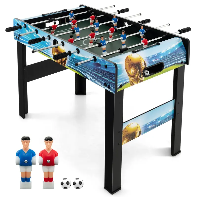 Goplus Convertible Foosball Table – Dual-Mode (Tabletop & Floor-Standing) Soccer Game 1