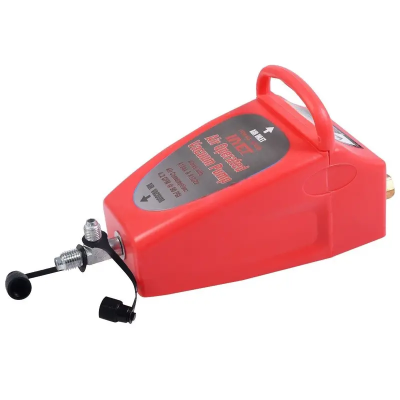 Goplus Pneumatic Ac Vacuum Pump – 4.2 Cfm Air-Operated Tool For Automotive A/C Systems 1