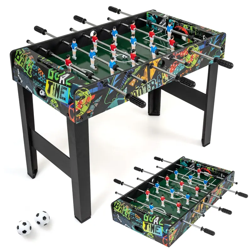 Goplus Tabletop Soccer Game – Foldable Dual-Leg Design For Home, Office, Or Bar Use 1
