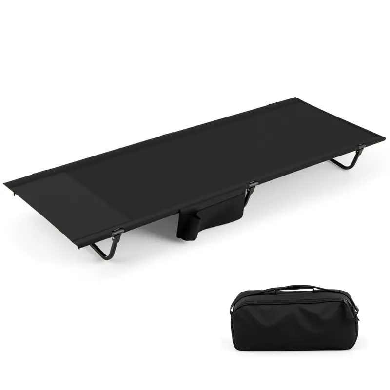 Goplus Ultralight Foldable Camping Cot With 330-Pound Support And Compact Carry Design 1