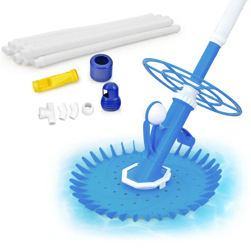 Goplus Upgraded Robotic Pool Cleaner – Automatic Suction-Side Vacuum For In-Ground & Above-Ground Pools 1