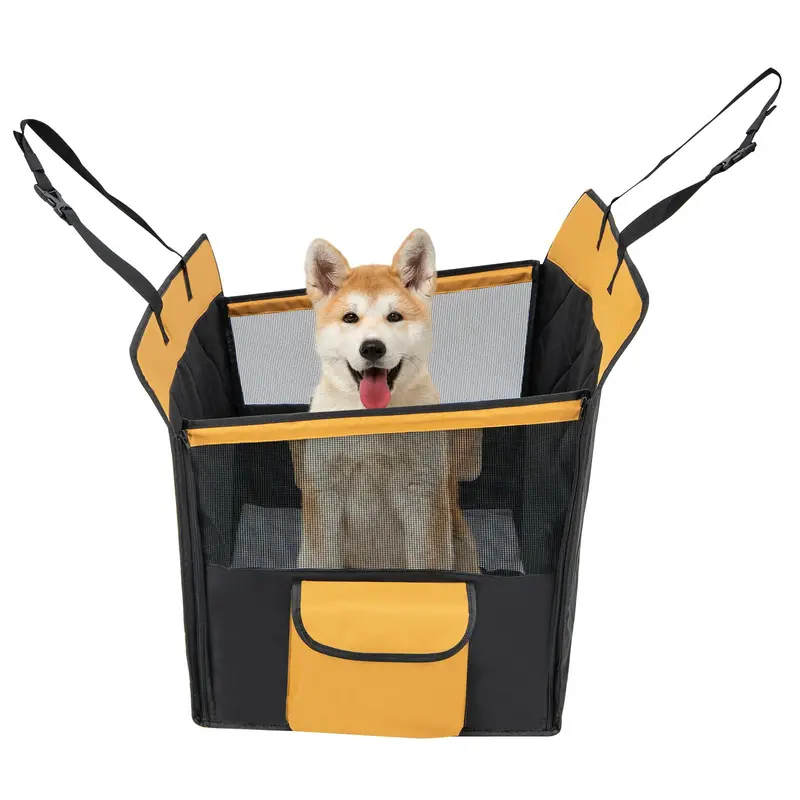 Goplus Waterproof Dog Car Seat Cover – Universal Fit For Small & Medium Breeds With Non-Slip Backing 1