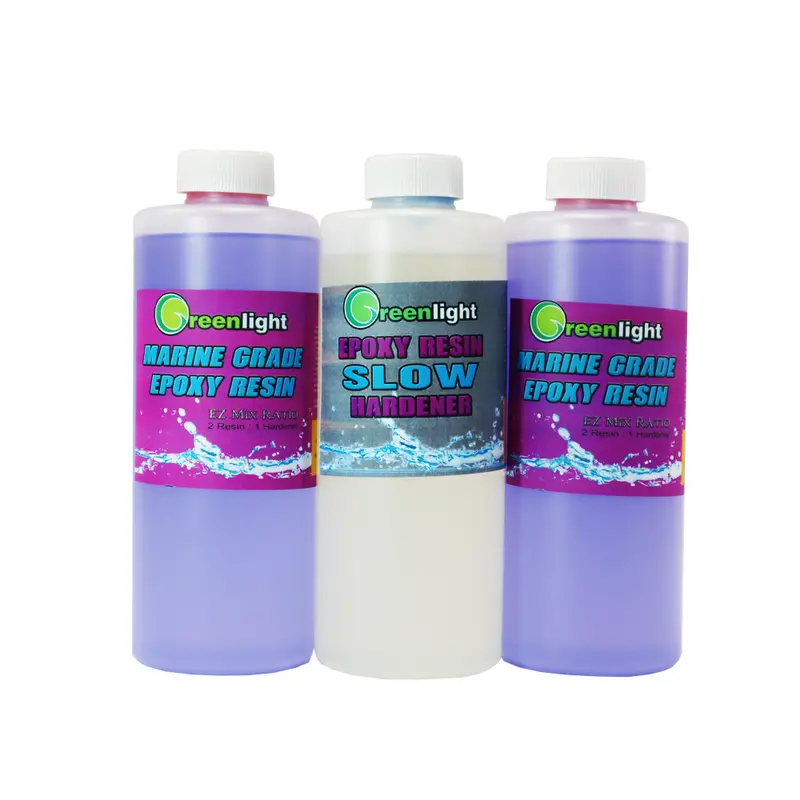 Greenlight Marine-Grade Bright-Finish Epoxy Resin System 4