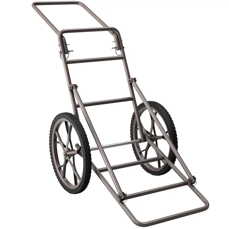 Heavy-Duty Folding Deer Hauler Cart – 500-Pound Capacity Utility Dolly For Hunting Gear 1